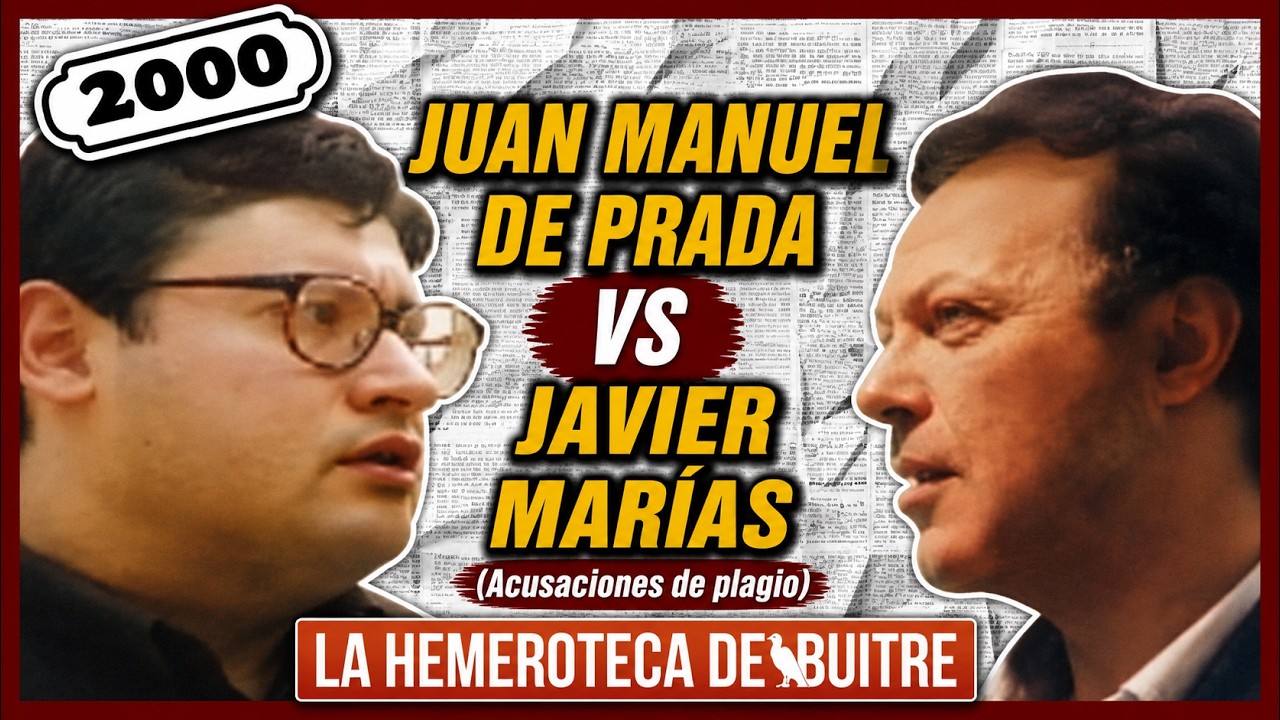 Cuando Javier Marías acusó de plagio a Juan Manuel de Prada - 2000