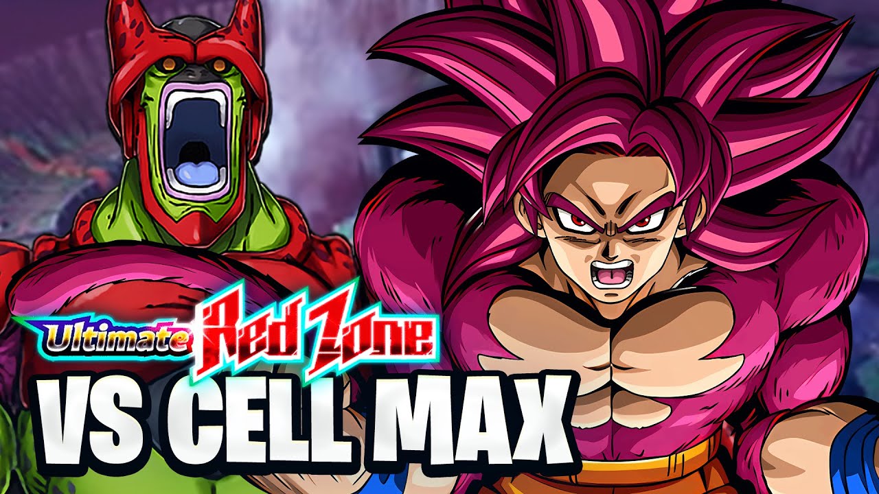 LR SSJ4 Goku & SSJ3 Vegeta gegen Red Zone Cell Max! (DBZ Dokkan Battle)