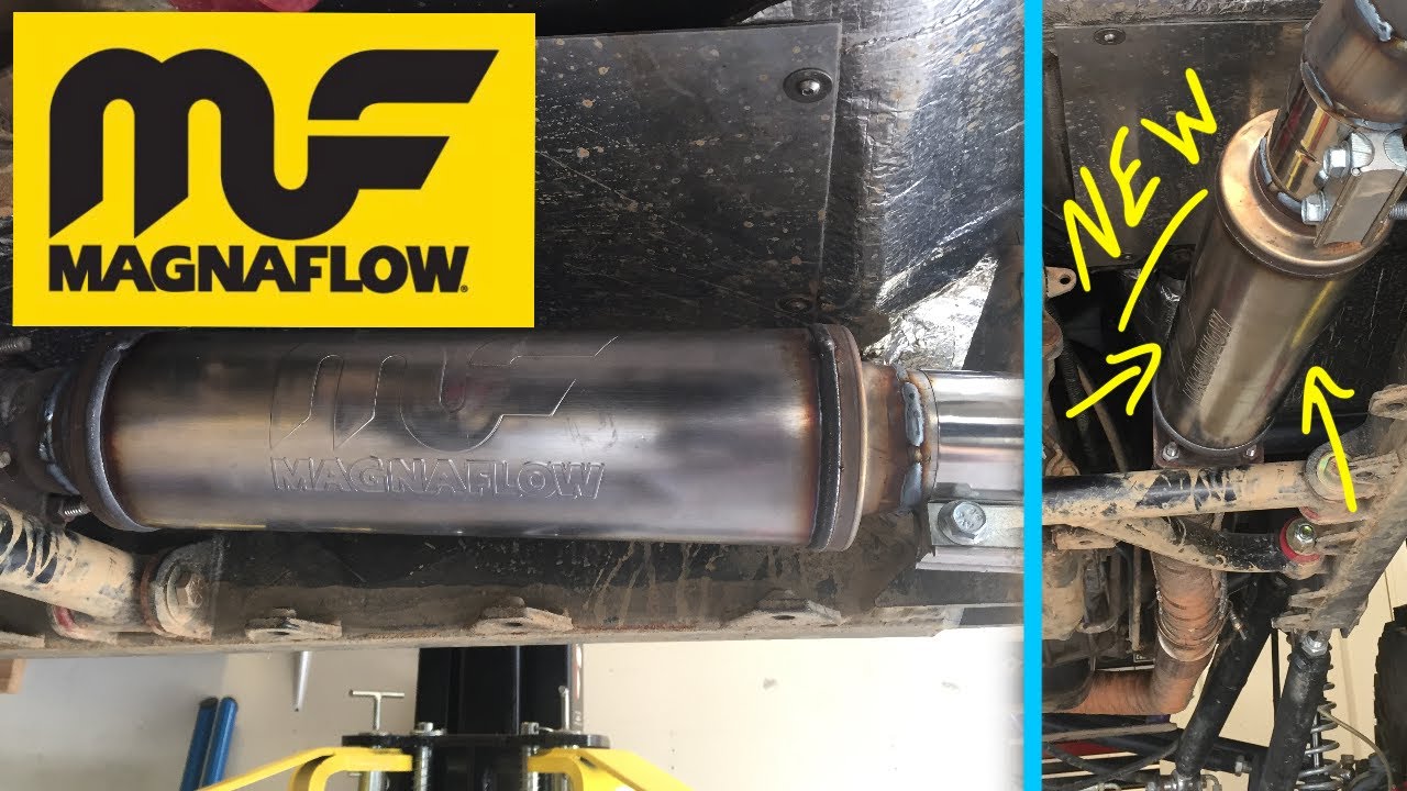 Выхлопная система Buggy...снова (Magnaflow против Flowmaster Jeep 4.0)