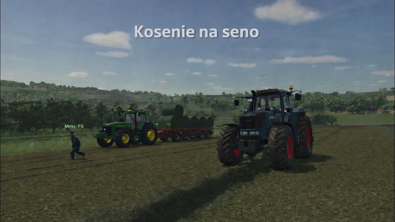 Kosenie na seno.