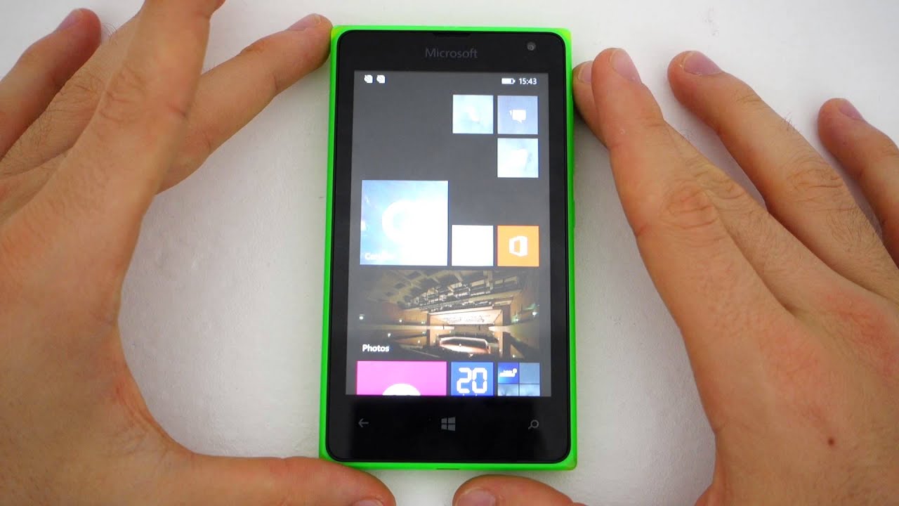 Test en Français des Lumia 435 et 532 de Microsoft