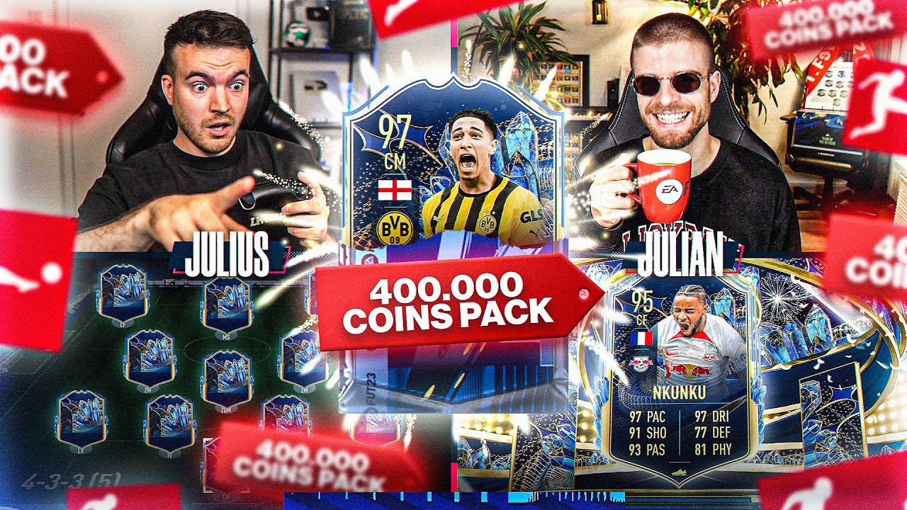 FIFA 23: TOTS ESKALATION im 400K PACK Random Squad Builder Battle 🤯🧥