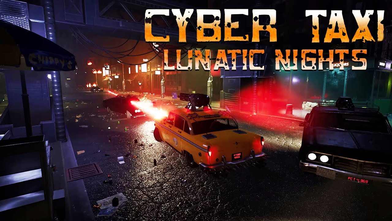 CYBERTAXI LUNATIC NIGHTS | TRAILER DE LAN&Ccedil;AMENTO | 4K