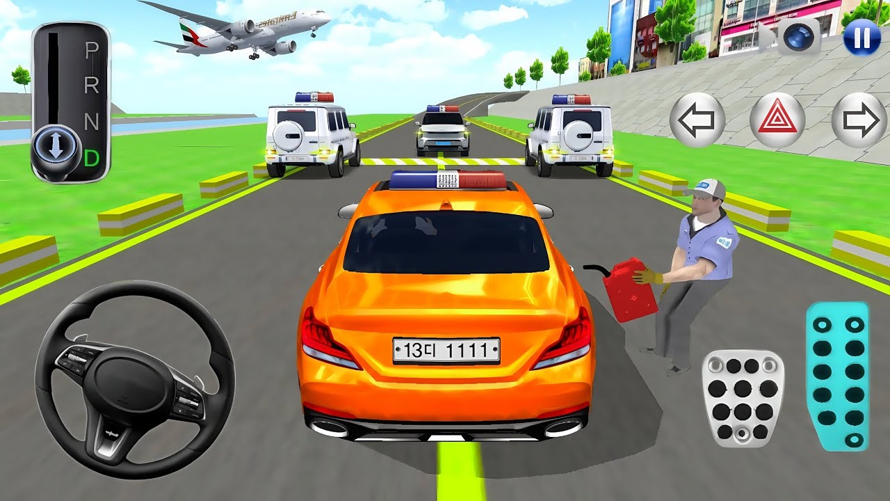 New Oronge Mercedes G63 For Parking - 3d Driving Class android game || Car Game #gameplay #cargame