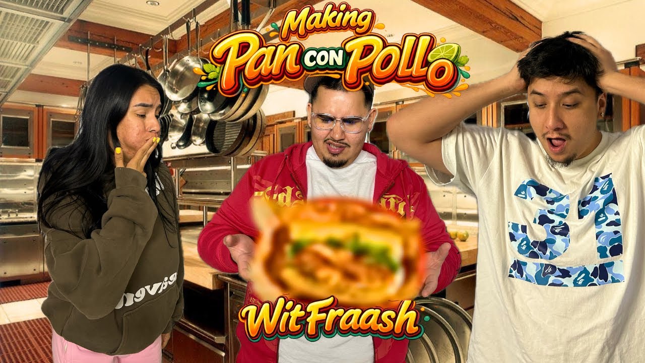 MAKING PAN CON POLLO W FRAASH *FUNNY ASF*