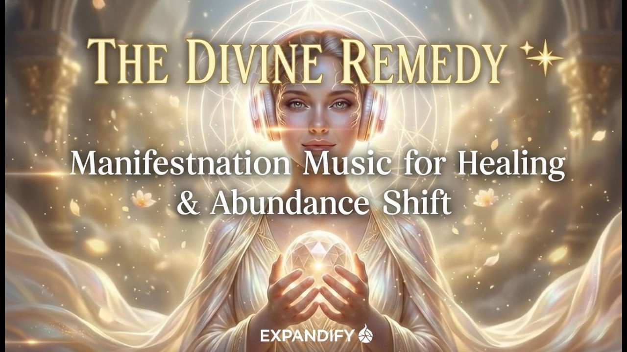 THE DIVINE REMEDY ✨  Manifestation Music for Healing & Abundance Shift – Expandify