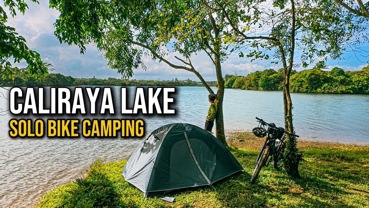🚴 Solo Bike Camping & Fishing sa Nag-iisang Tahimik na Campsite ng Caliraya Lake. ( Bikepacking )