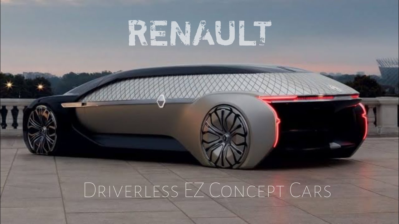 Wooow😲| Renault | Future EZ Concept-Cars | Driverless | Electric  Robo-Vehicle | High Speed Ever