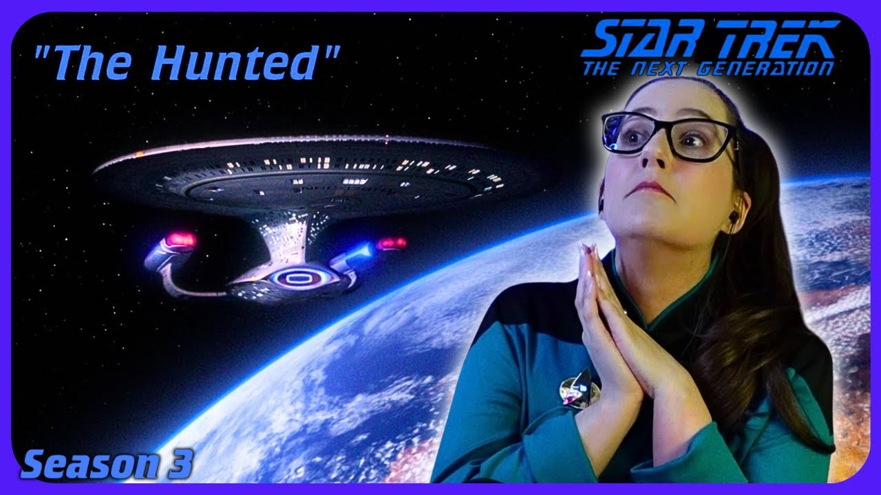 🖖Star Trek: The Next Generation 3x11 The Hunted REACTION