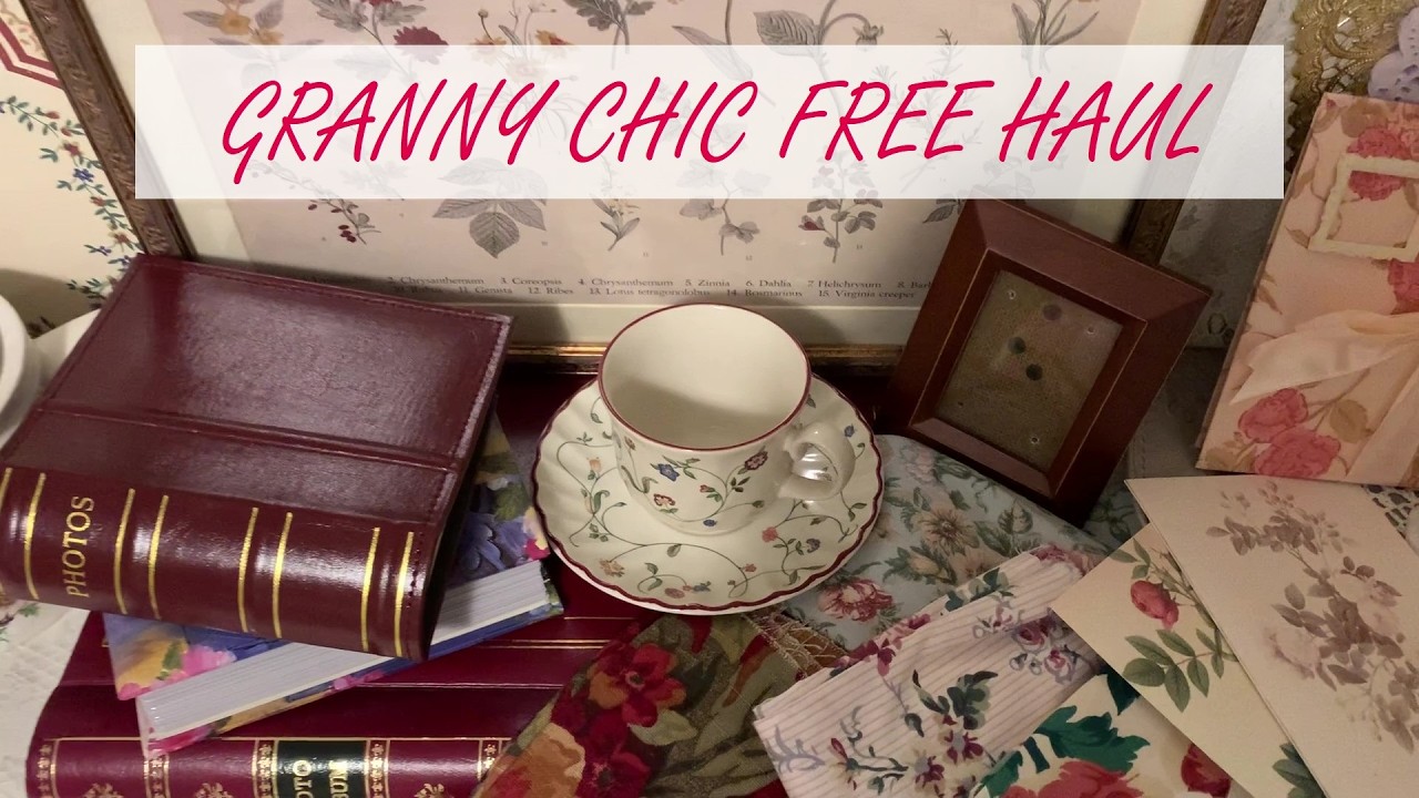 Grandma inspired free haul & thrift haul part 1