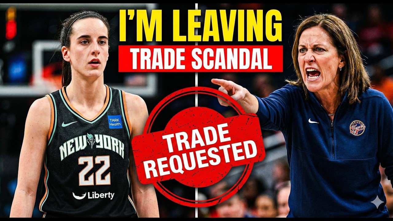 “GET ME OUT!” Caitlin Clark Demands TRADE To NY Liberty After Fever Betrayal!