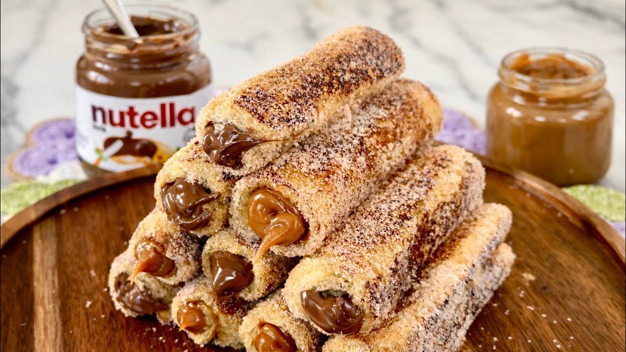 O Churro Mais Fácil da Vida | Sem Massa, Sem Forno e Só na Frigideira