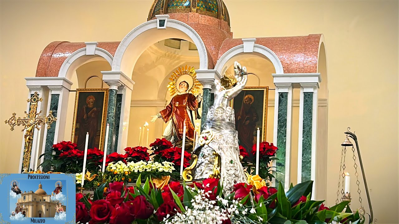 PROCESSIONE DEL BRACCIO RELIQUIARIO DI SANTO STEFANO PATRONO DI MILAZZO - VENERDÌ 26 DICEMBRE 2025