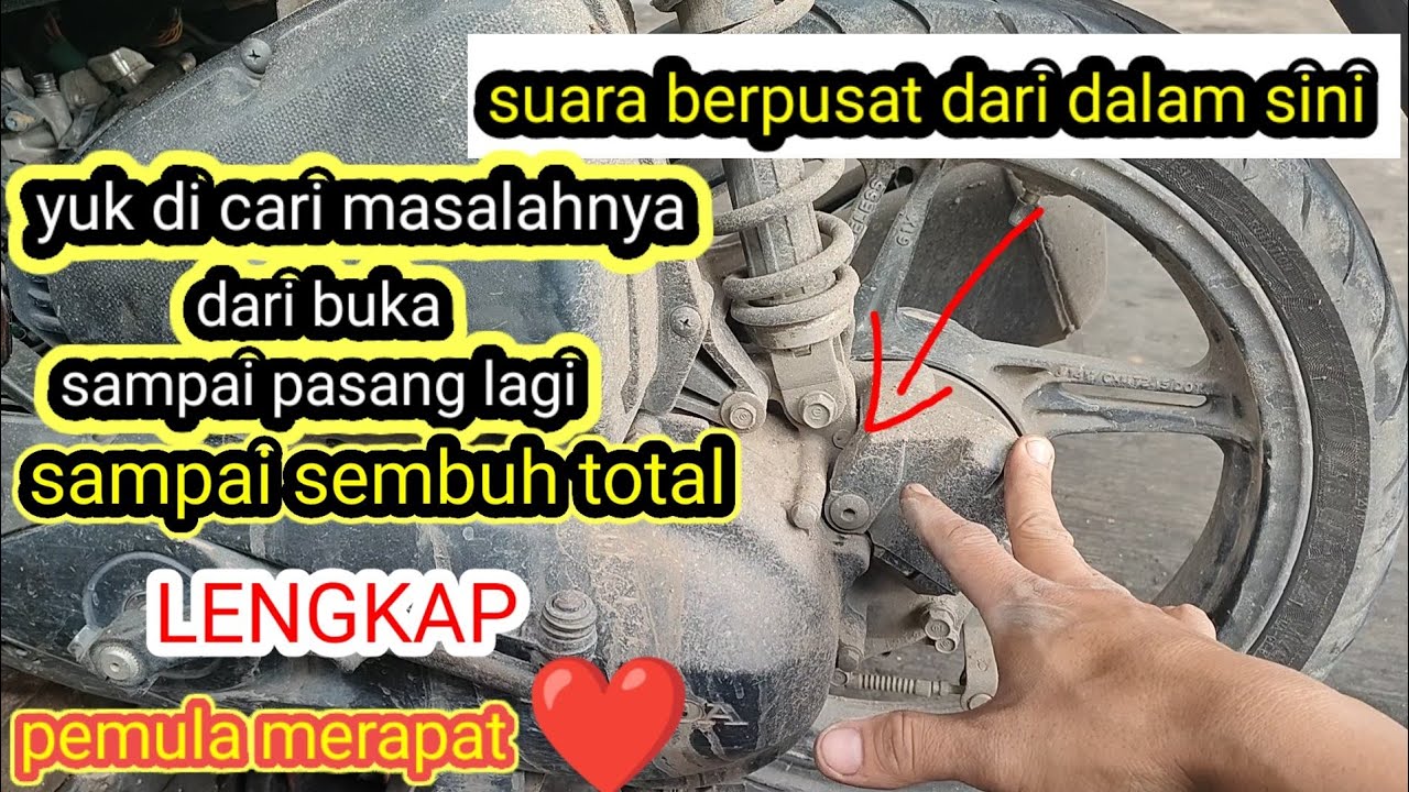 RODA BELAKANG METIC BUNYI KASAR SAAT DI PUTAR