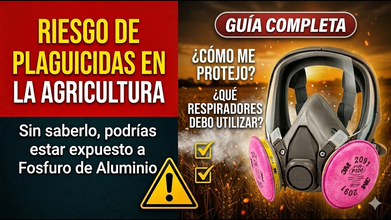 Riesgos químicos en la Agricultura: Fosfuro de Aluminio ¿Cómo me protejo?