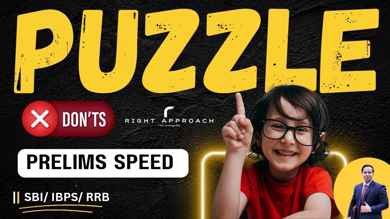 PUZZLES PHOBIA  - 2024 Banking Exams | SBI | IBPS | RRB | The biggest mistake you are doing