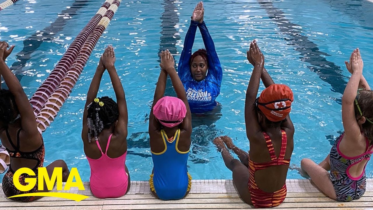 This woman is on a mission to teach Black children to swim l GMA