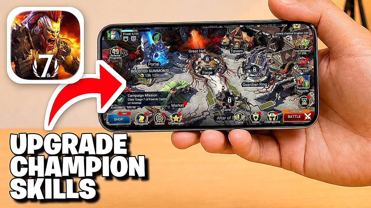 How To Upgrade Champion Skills In RAID Shadow Legends - Full Guide