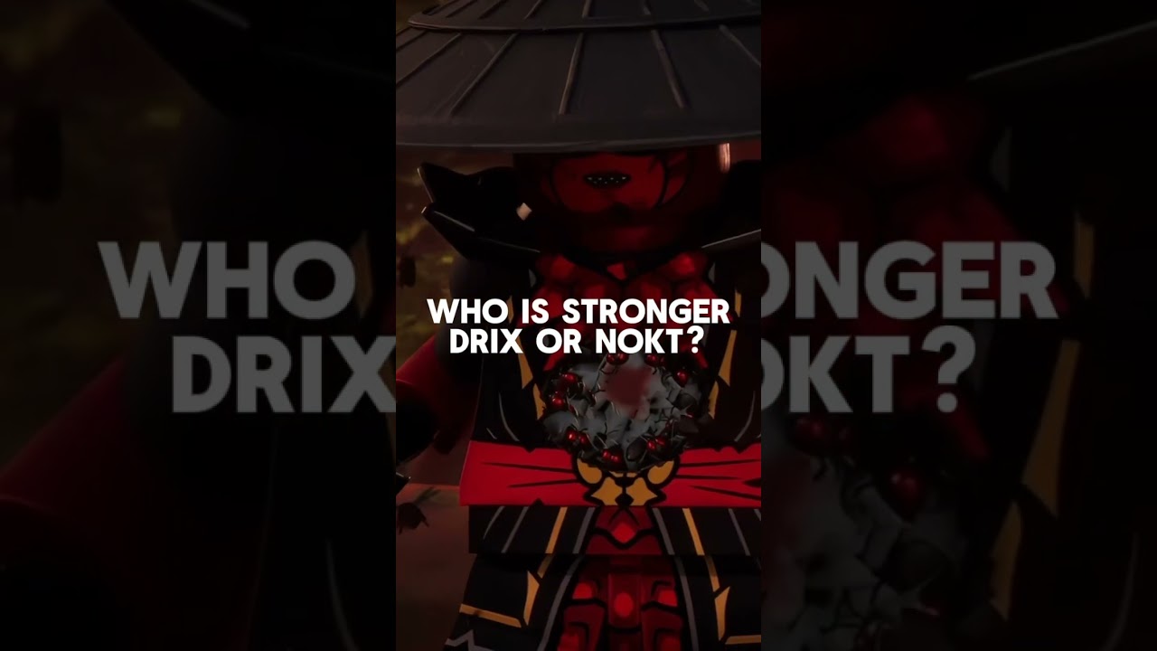 Who is stronger nokt or drix ninjago dragons rising season 3? #ninjagolego #ninjago #ninjagoedit