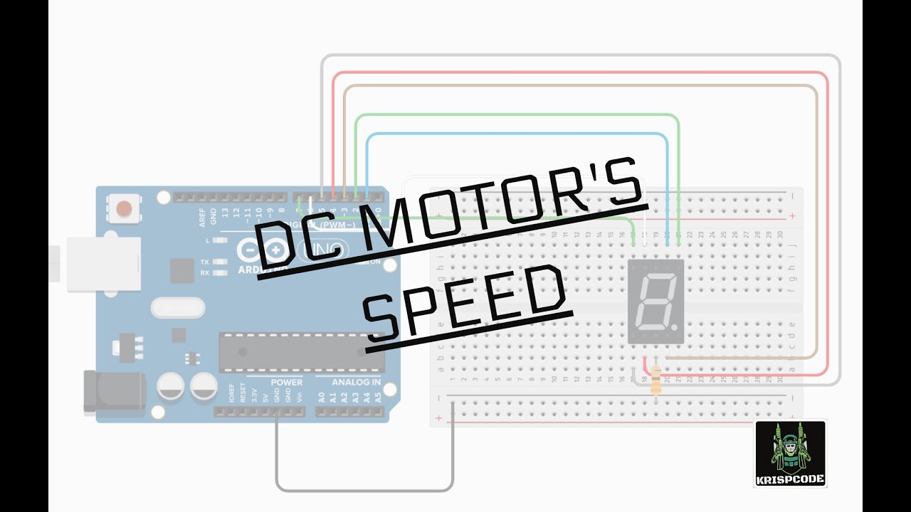 Arduino Tutorial: How to control DC Motor's speed using Potentiometer