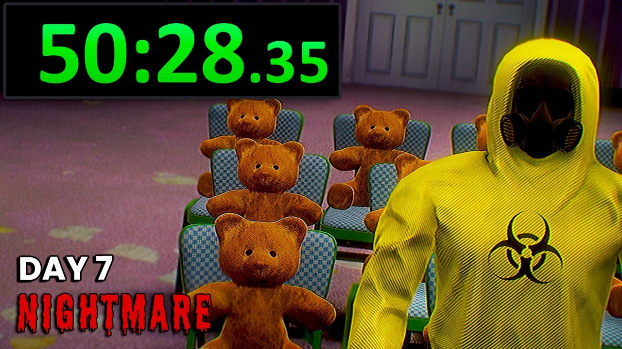 Escape The Backrooms Nightmare Speedruns for SUB 1HR (Day 7)