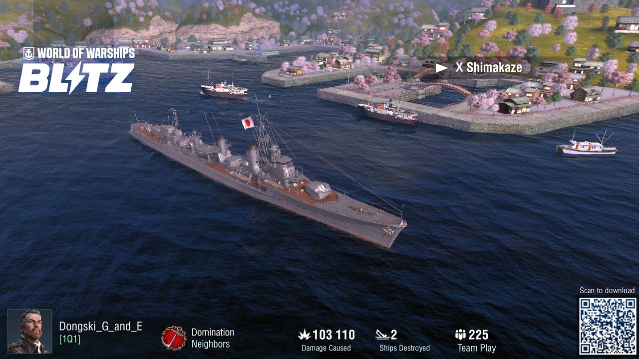 World of Warships Blitz: Shimakaze