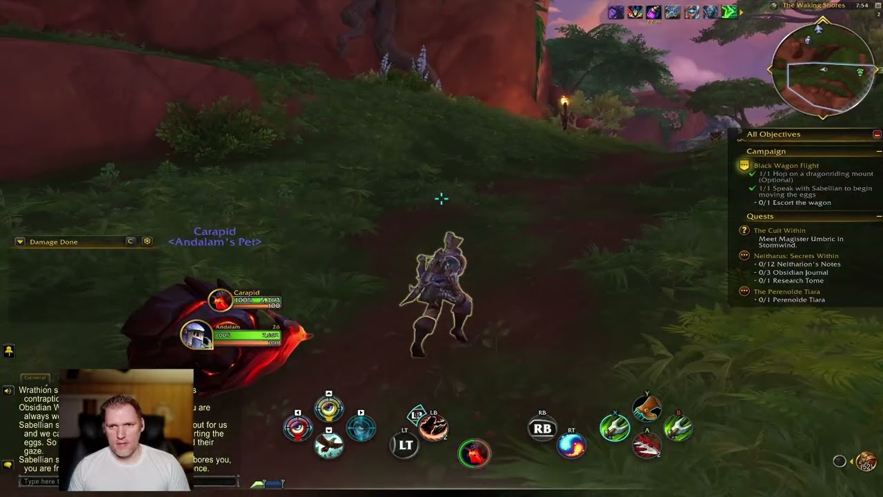 World of Warcraft   The Waking Shores   Vanishing Wagon Glitch