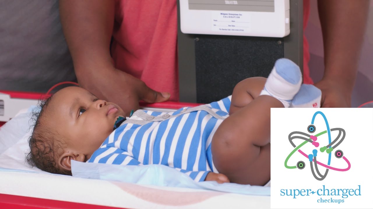 Supercharged Checkups - Four Month Old Baby - Development