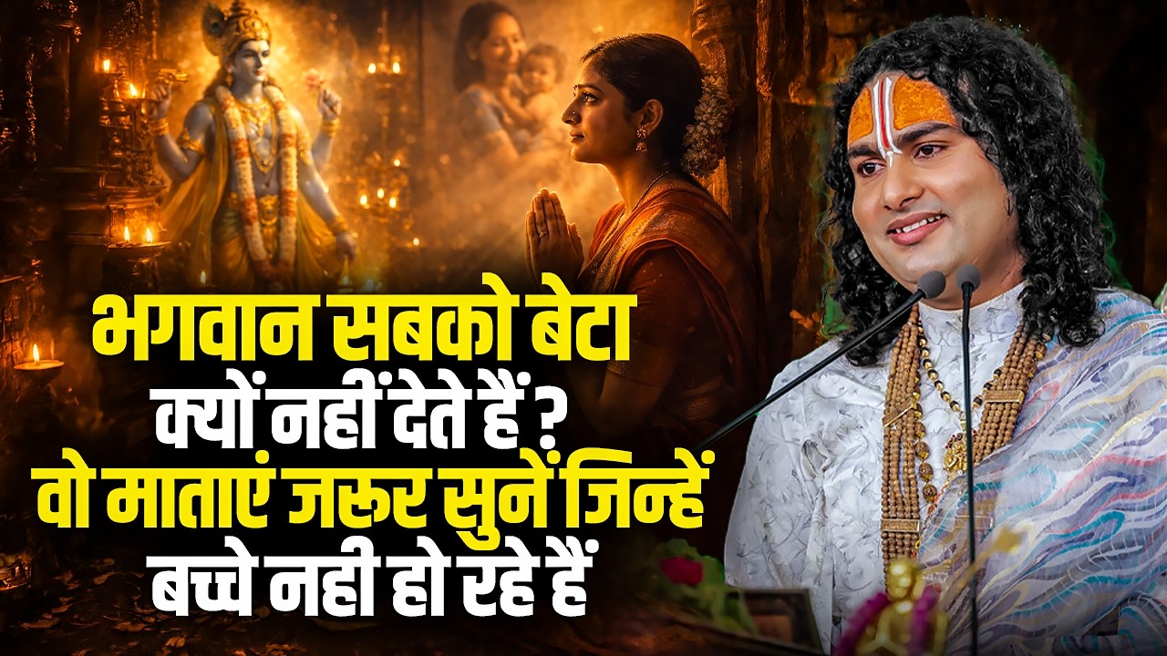 भगवान सबको बेटा क्यों नहीं देते हैं ? वो माताएं जरूर सुनें जिन्हें बच्चे नही हो रहे हैं | अनिरुद्ध