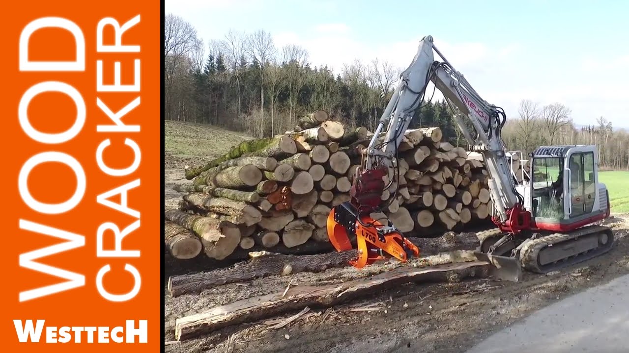 Langholzspalter Woodcracker L700 am TB175