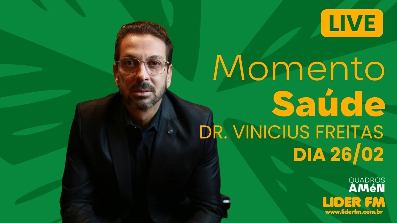 📻 Momento Saúde com Dr. Vinicius Freitas