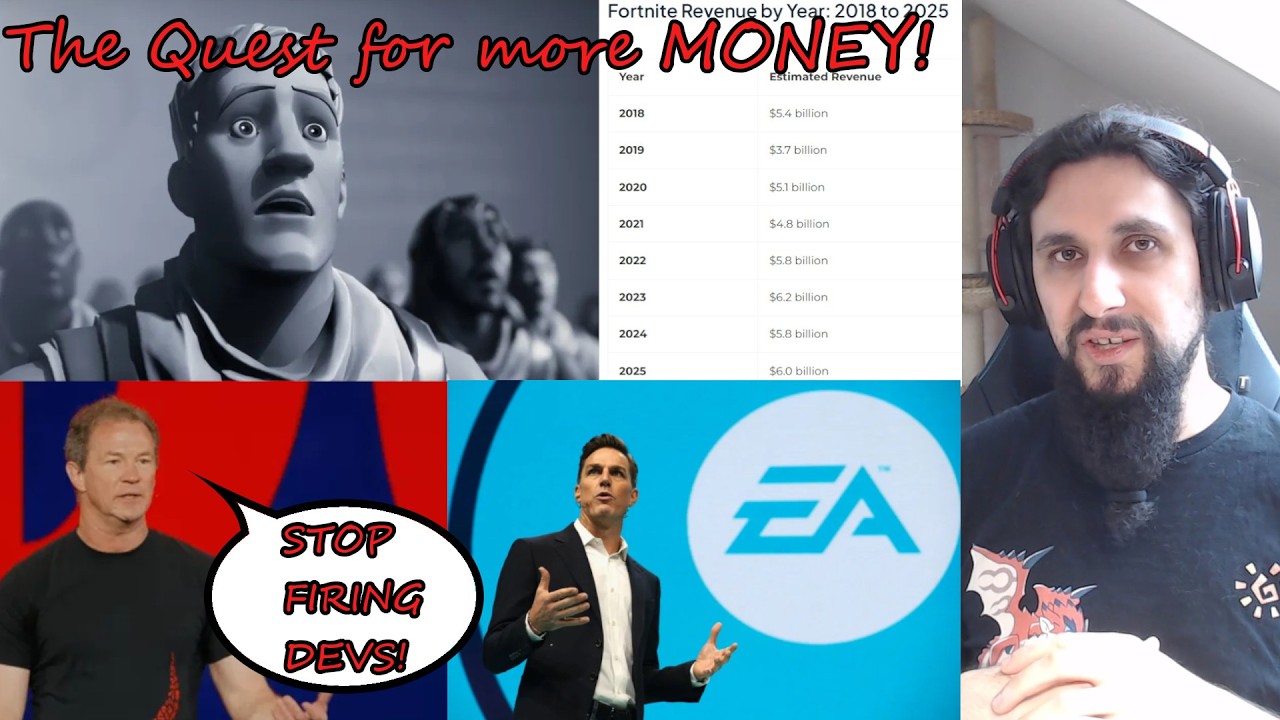 Epic Tries to GASLIGHT the Players! Ex Starcraft and Warcraft Lead Speaks out against Layoffs!