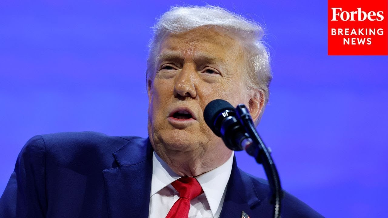Trump Launches Into Offensive Attack On Somalians During Speech To Davos Summit
