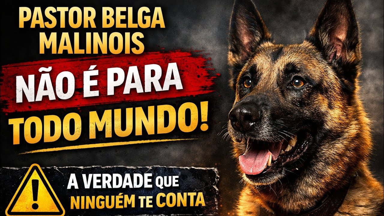 Pastor Belga Malinois: Por Que Essa Raça NÃO É Para Todo Mundo?!