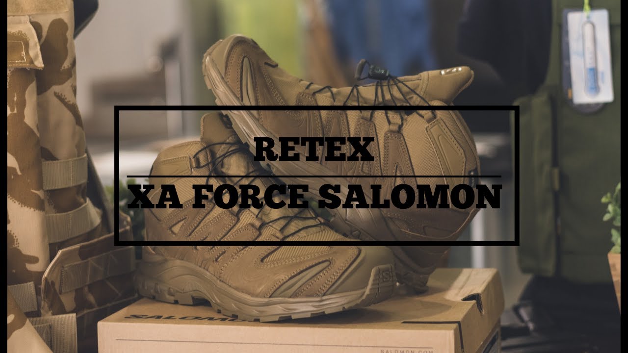 RETEX chaussure Salomon XA FORCE MID GTX