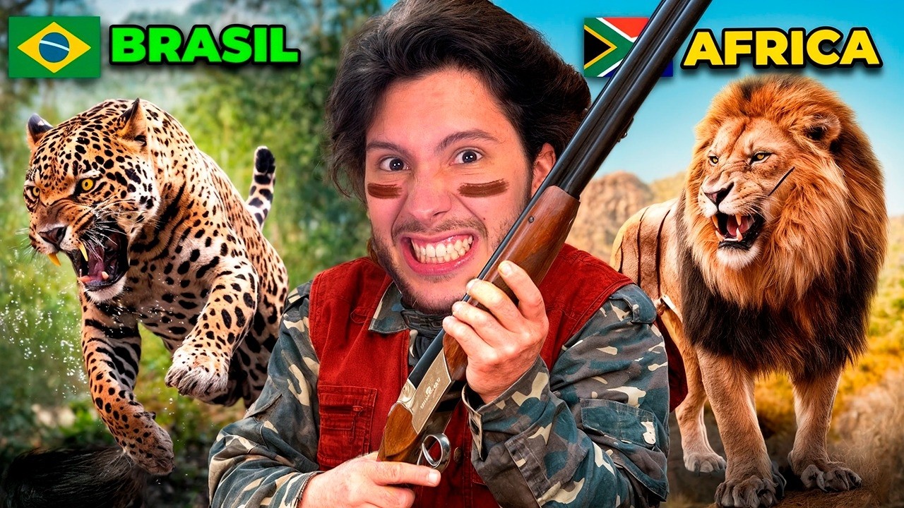Viajei POR 10 PAÍSES pra CAÇAR ANIMAIS!! (The Hunter Call of the Wild)