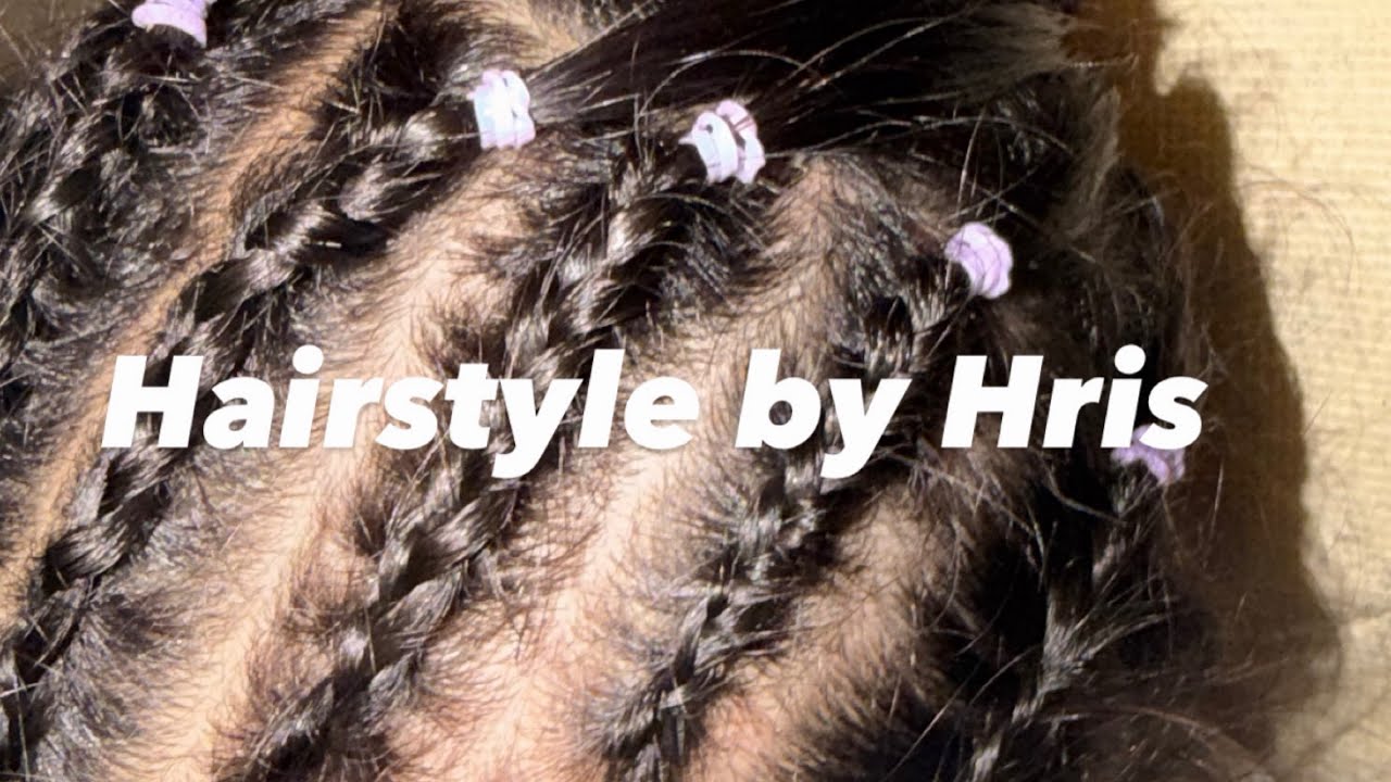 Detailed Braiding Hairstyle by Hris for toddler Mia