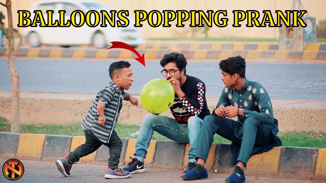 Popping Balloons Prank - Happy New Year 2022 | New talent