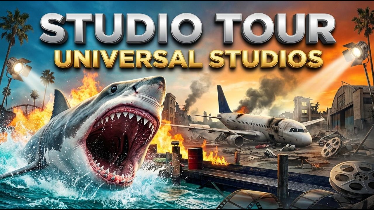 Universal Studios Hollywood Studio Tour 2026 | Real Movie Sets Revealed 🎬