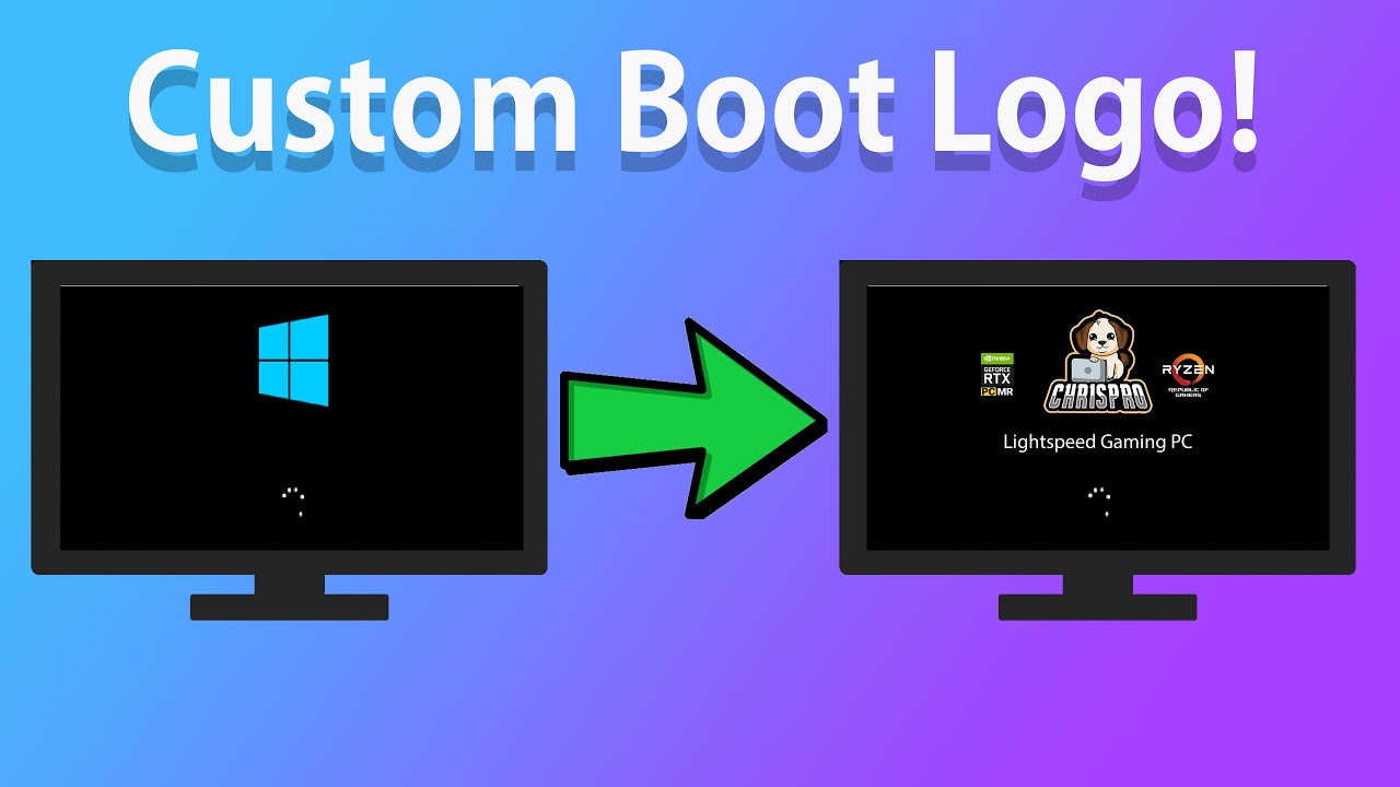 How To Change Your PC's Boot Logo! (ASUS)