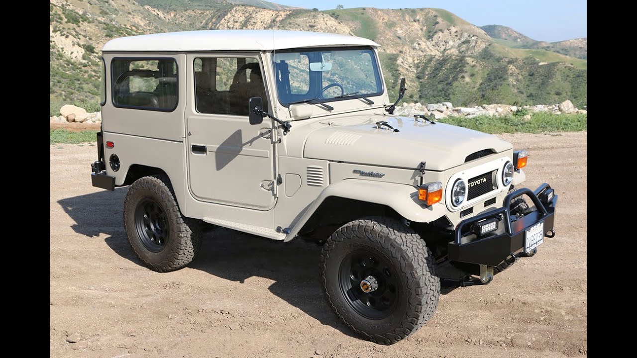 TLC 1976 Restored Toyota Land Cruiser FJ40 V8