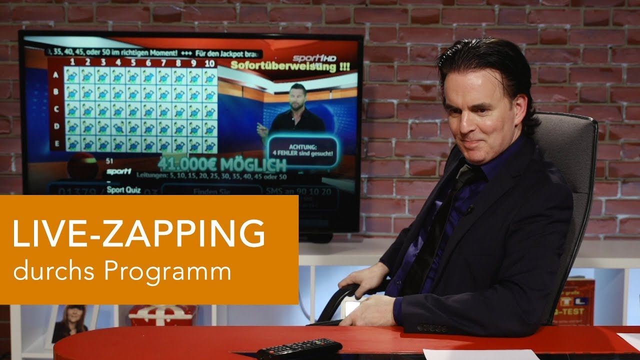 LIVE-ZAPPING durchs Programm