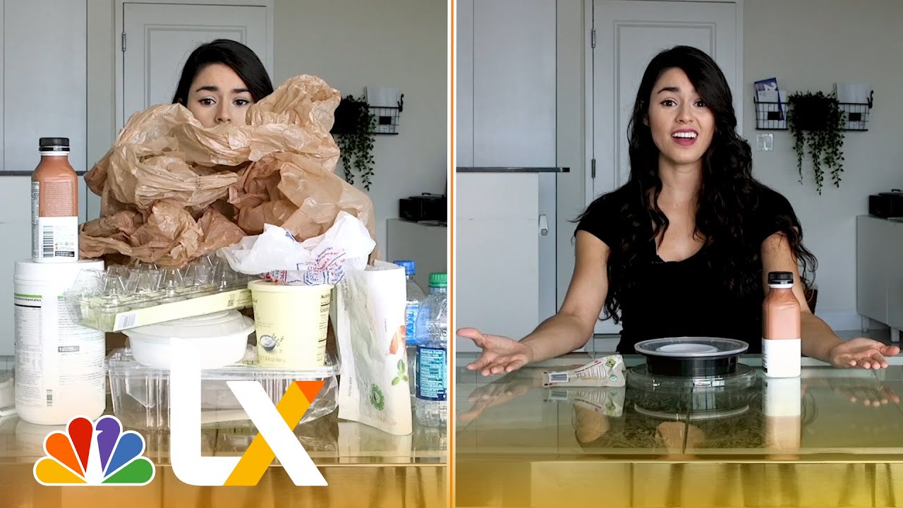 I Tried Not Using Any Plastic For a Week | NBCLX