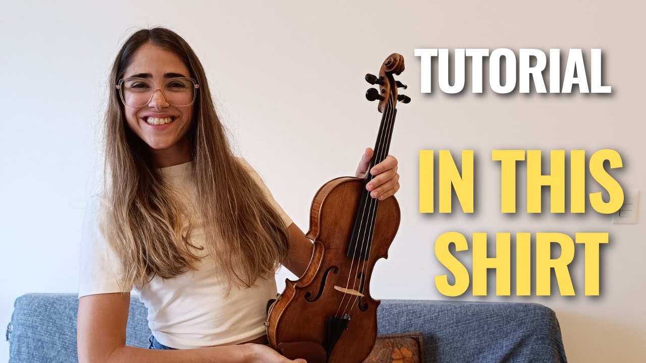 🎻Cómo tocar IN THIS SHIRT [VIOLÍN tutorial]