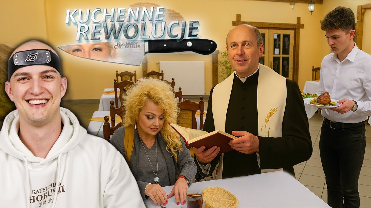 Kuchenne Rewolucje: WKURZONA Magda Gessler, Ksiądz i przerażony kelner XD