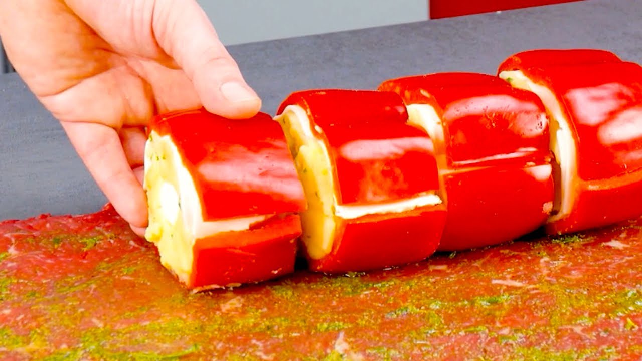 Stuff Bell Peppers With These 3 Ingredients For A Radical New Dish!