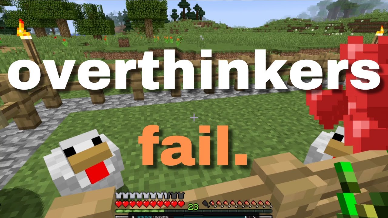 if you're an overthinker, please watch this