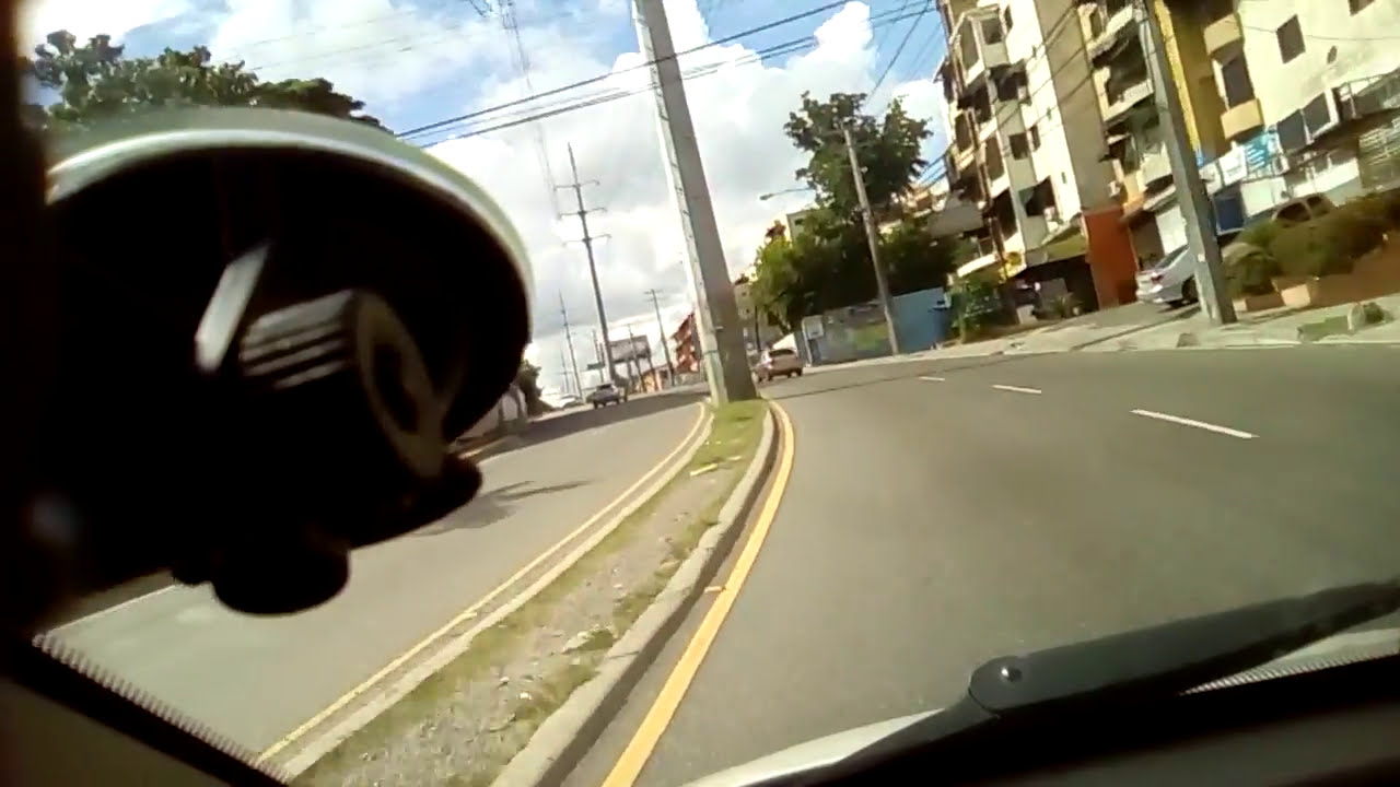 Driving to Santo Domingo Norte