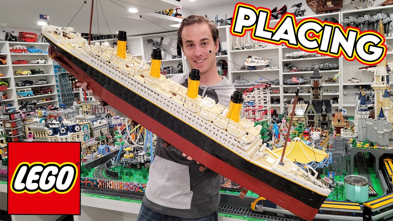 Размещаем LEGO TITANIC! Новая грандиозная экспозиция!