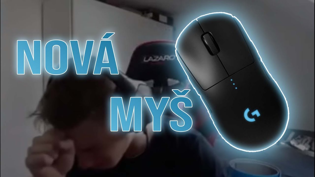 NOVÁ MYŠ! [UNBOXING + HANDCAM] w/@PatrixEu